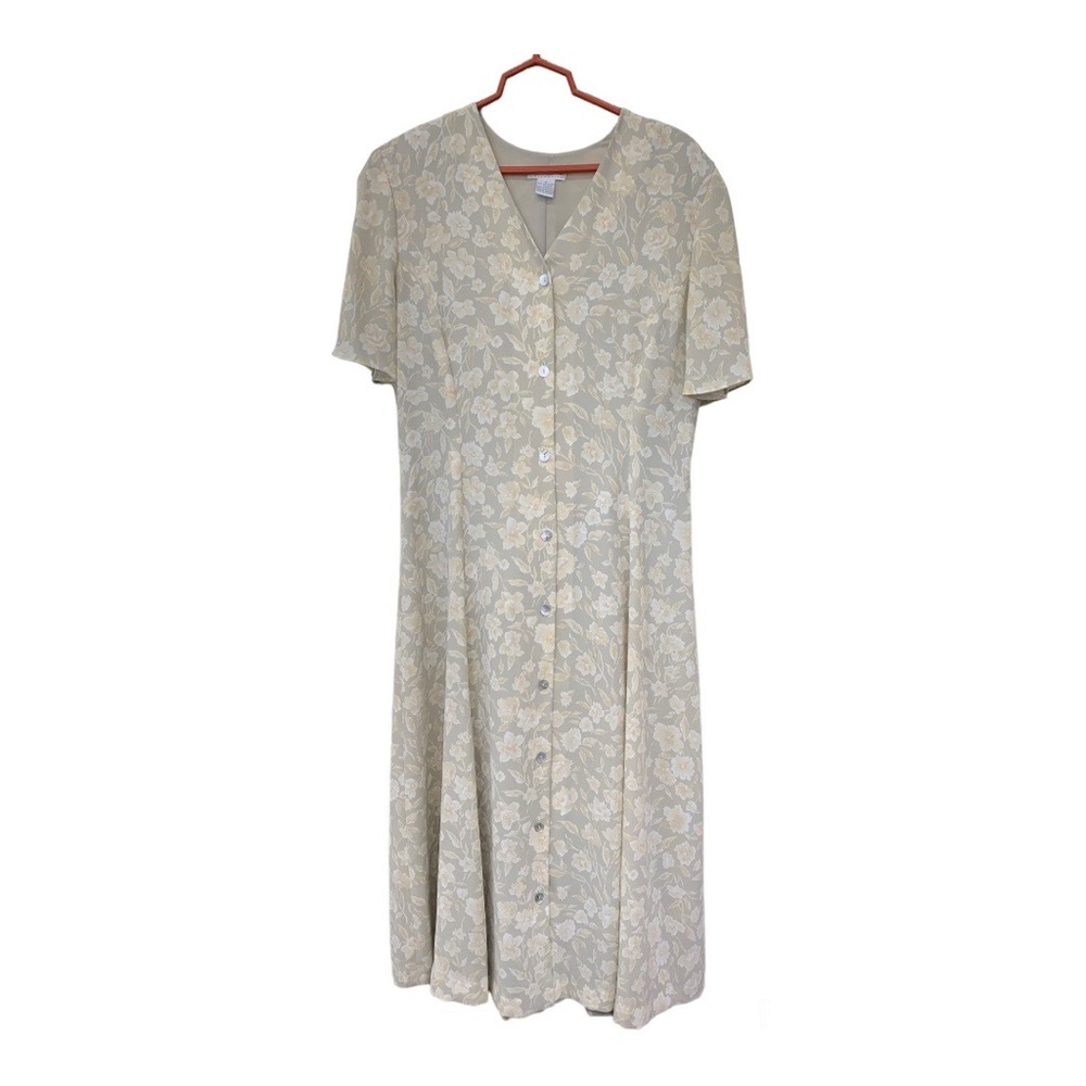 Vintage Liz Claiborne Maxi Dress Size 16